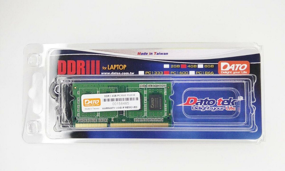DDR3 DATO 4GB 1600MHz CL11 SODIMM Киев - изображение 2