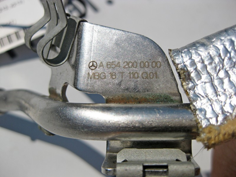 Mercedes-Benz  A6542000000 Трубка охолодження турбіни двигуна OM654 R4 2.0 Diesel C-Class W205 E-Class W213 Одесса - изображение 4