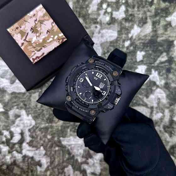 Patriot 006BKUASI Тризуб срібло Чорні + Коробка. Київ