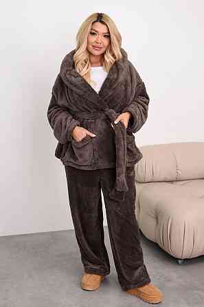 Женская пижама 3-ка 54-56, Шоколад Одесса