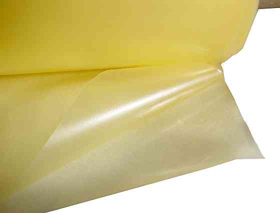 Плёнка 100мкм 6м*50м жёлтая полиэтиленовая 