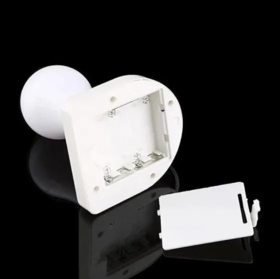 LED лампочка автономна підвісна світлодіодна на батарейках портативна лампа на липучці в шафу настінний нічник Stick Up Bulb ART 6 Одеса