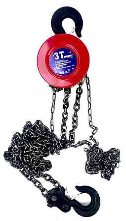 Таль ручна вантажна LEX – 3 тонни, Чехія, 2.5 м підйому, ланцюгова Львів