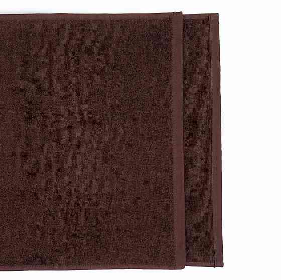 Набор махровых полотенец 3шт GM Textile 40х70см, 50х90см, 70х140см 400г/м2 (Коричневый) Сумы