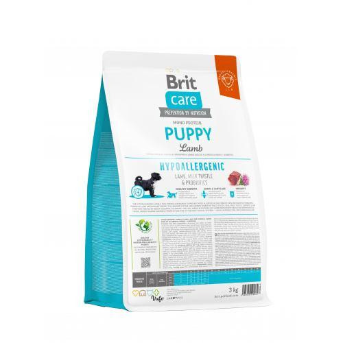 Сухой корм Brit Care Dog Hypoallergenic Puy для щенков, гипоаллергенный с ягненком, 3 кг Киев - изображение 3