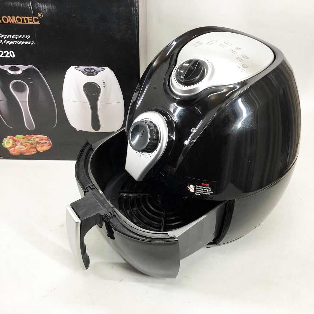 Фритюрницы для жарки пончиков Domotec MS-3220 1300Вт 4.5л, Аэрогриль электрический для жарки без масла FQ-21 Львов - изображение 16