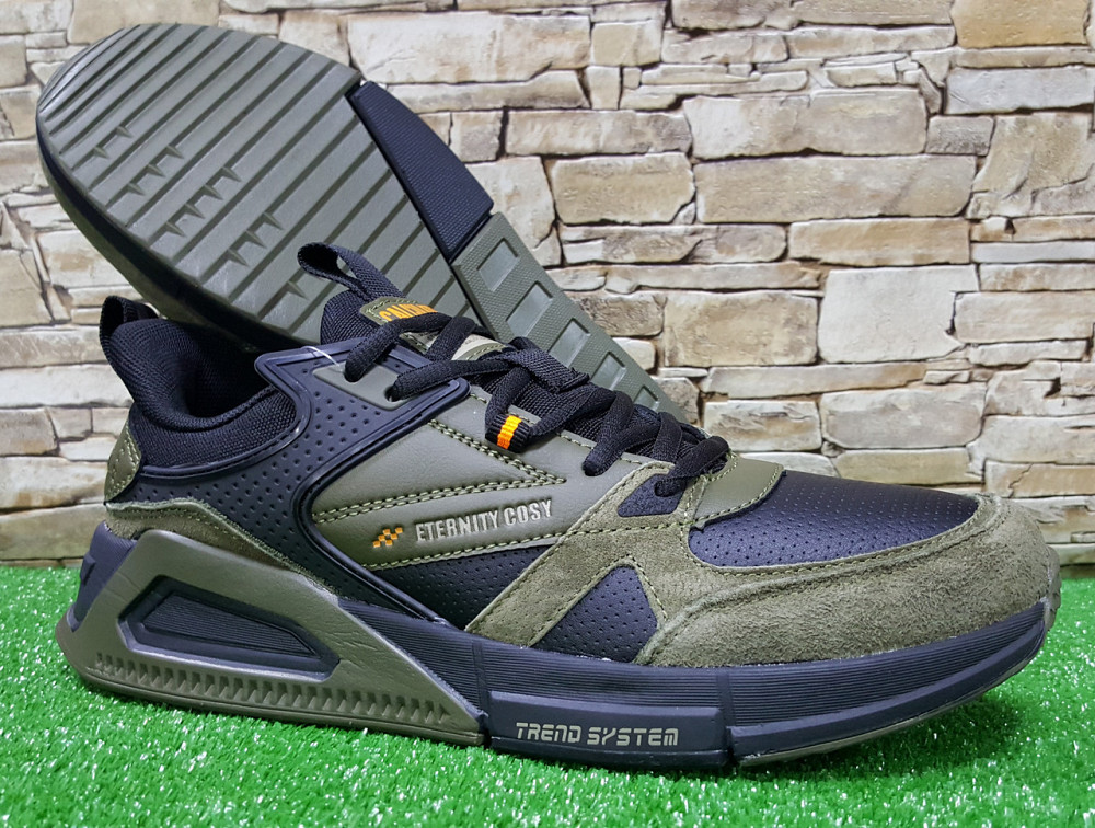 Мужские кожаные кроссовки BaaS Eternity Cosy,производство Польши Киев - изображение 2