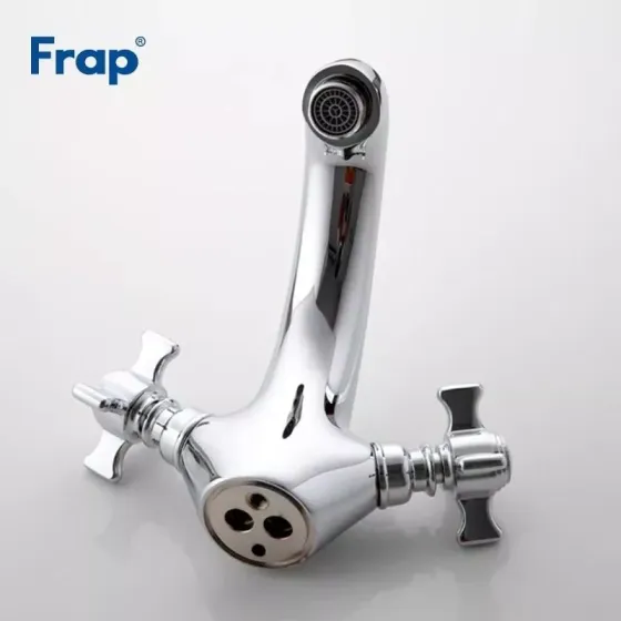 Змішувач для умивальника Frap F1024 хром Київ