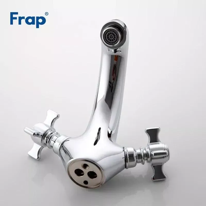 Змішувач для умивальника Frap F1024 хром Київ - фото 5