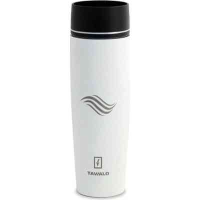 Термокружка Tavialo матовий білий колір + 2 ущільнювальних кільця 460 мл (190460102) Вінниця