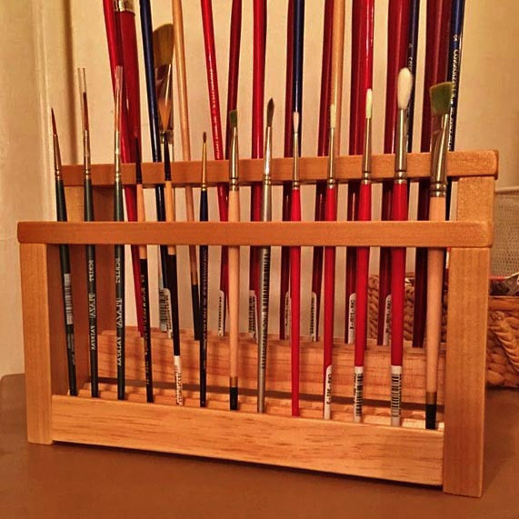 Органайзер для пензлів "Портинат 46" сієна Миколаїв - фото 1