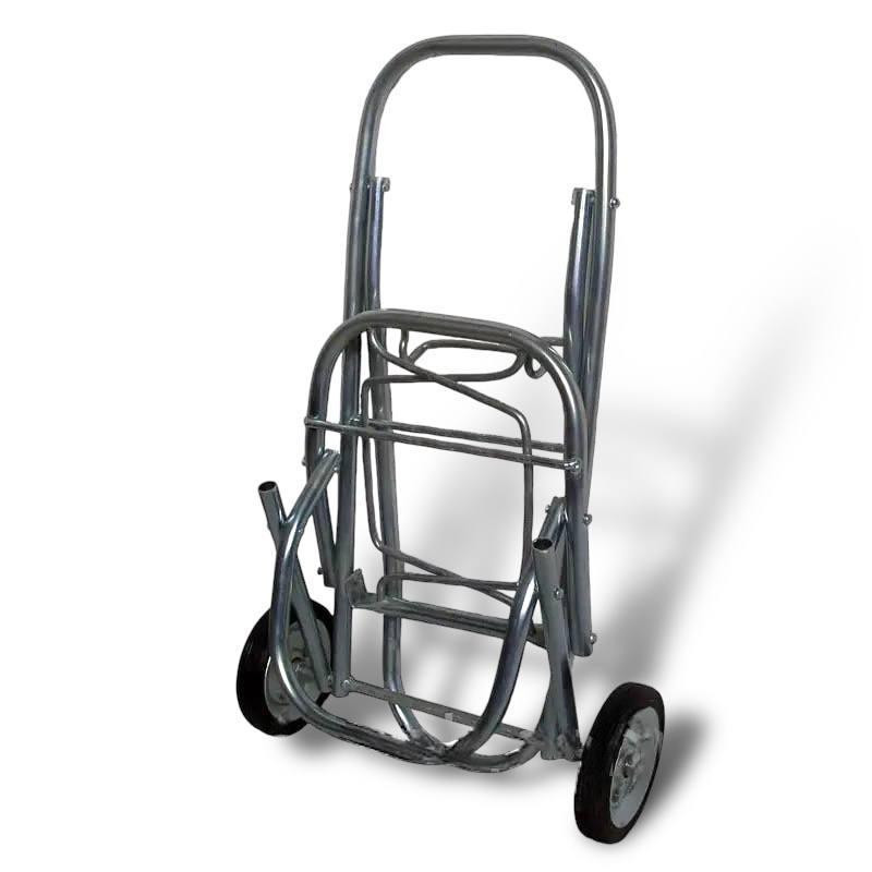 Тележка хозяйственная Кравчучка  складная   стальная  ТМАО-160  колесо 160 мм подшипник до 40кг Харьков - изображение 2