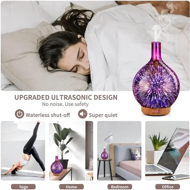 Увлажнитель воздуха в форме стеклянной вазы Star Light 8428 Одесса - изображение 3