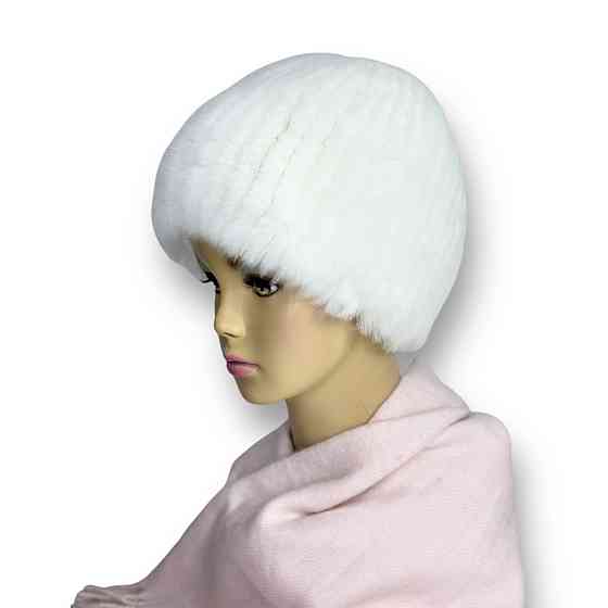 Шапка хутряна жіноча сніп Rex Каролина Білий Харків