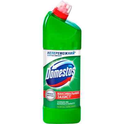 Жидкость для чистки ванн Domestos Хвойная Свежесть 1 л (8717163094891) Винница