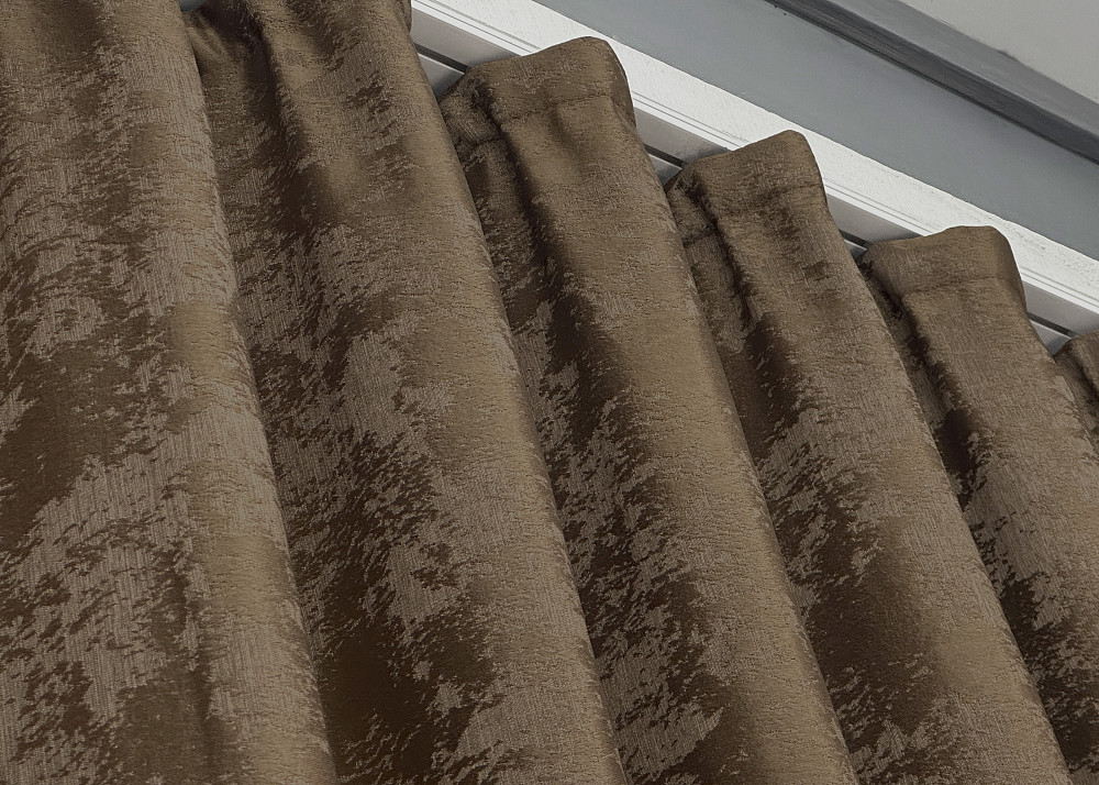 Шторна тканина жакард, колекція "Sultan YL" Туреччина колір коричневий 1203ш Київ - фото 12