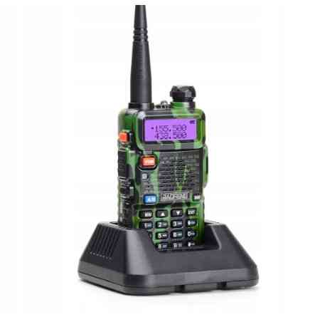 Портативная рация Baofeng UV-5R FM радио + фонарик (Камуфляж) Винница