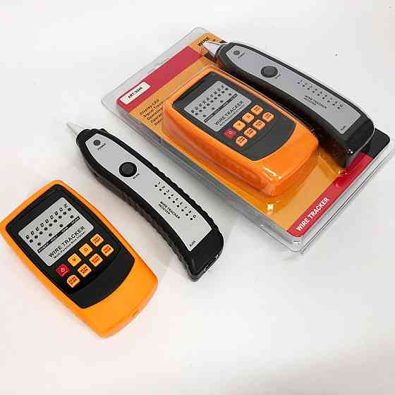 Кабельний LAN тестер трассоискатель Веnеtесh GМ 6О с разъемами RJ-11 и RJ-45 искатель проводов индикатор проводки WU-83 Киев