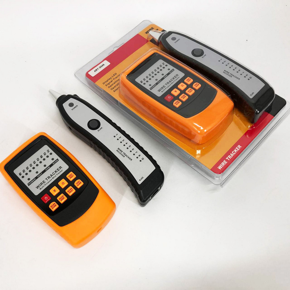 Кабельний LAN тестер трасошукач Веnеtесh GМ 6О з роз'ємами RJ-11 і RJ-45 шукач дротів індикатор проводки WU-83 Київ - фото 2