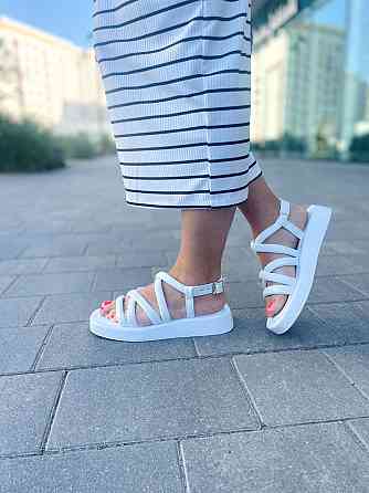 ALVISTA Босоніжки жіночі ALVISTA Б-041 білі (літо, шкіра натуральна) (5257) Коломия