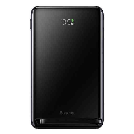 Power bank (Зовнішній акумулятор) Baseus Magnetic Bracket Wireless Fast Charge 10 000mAh 20W Blue PPCX000203 Миколаїв
