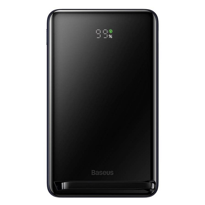 Power bank (Зовнішній акумулятор) Baseus Magnetic Bracket Wireless Fast Charge 10 000mAh 20W Blue PPCX000203 Николаев - изображение 2