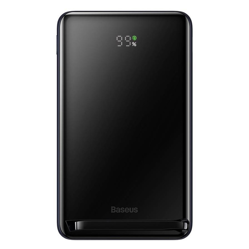 Power bank (Зовнішній акумулятор) Baseus Magnetic Bracket Wireless Fast Charge 10 000mAh 20W Blue PPCX000203 Миколаїв - фото 2