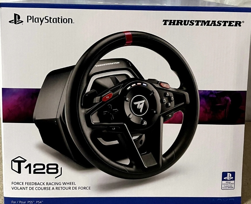 Комплект (Руль Педали) Thrustmaster T128 RS4, RS5, PC (4160781) Новая! Киев - изображение 1