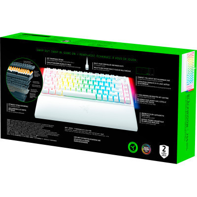 Клавиатура Razer BlackWidow V4 75 USB UA White (RZ03-05001700-R3M1) Винница - изображение 7