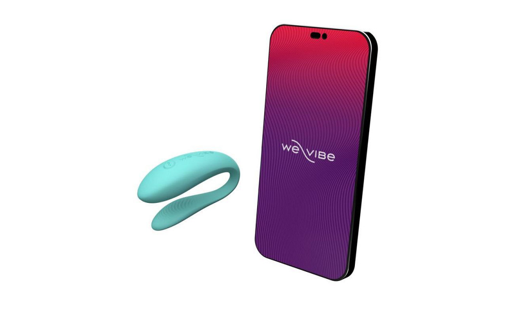 Смарт-вибратор для пар We-Vibe Sync Lite Aqua, 10 виброрежимов, можно совмещать с проникающим сексом Sex Aura Киев - изображение 1