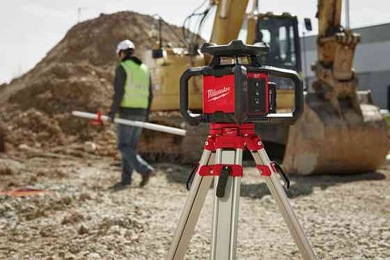 Уровень лазерный ротационный аккумуляторный MILWAUKEE M18 RLOH600-201C 600м Одесса