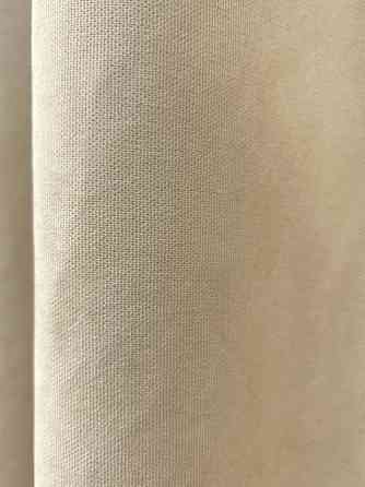 Комплект коротких штор VR-Textil Микровелюр Petek № 1826ш Бежевый 140х170 см 2 шт (35-0435) Киев