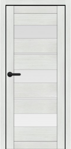 Дверь межкомнатная Порталино PL-05 санома белая сатин Киев - изображение 1