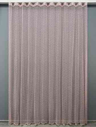 Тюль VR-Textil 1880т Гипюр Пудровый 300х270 см (42-0838) Киев
