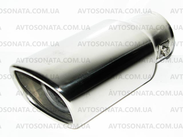 Насадка на глушник 0520 d-55мм нержавіюча сталь Вінниця - фото 2