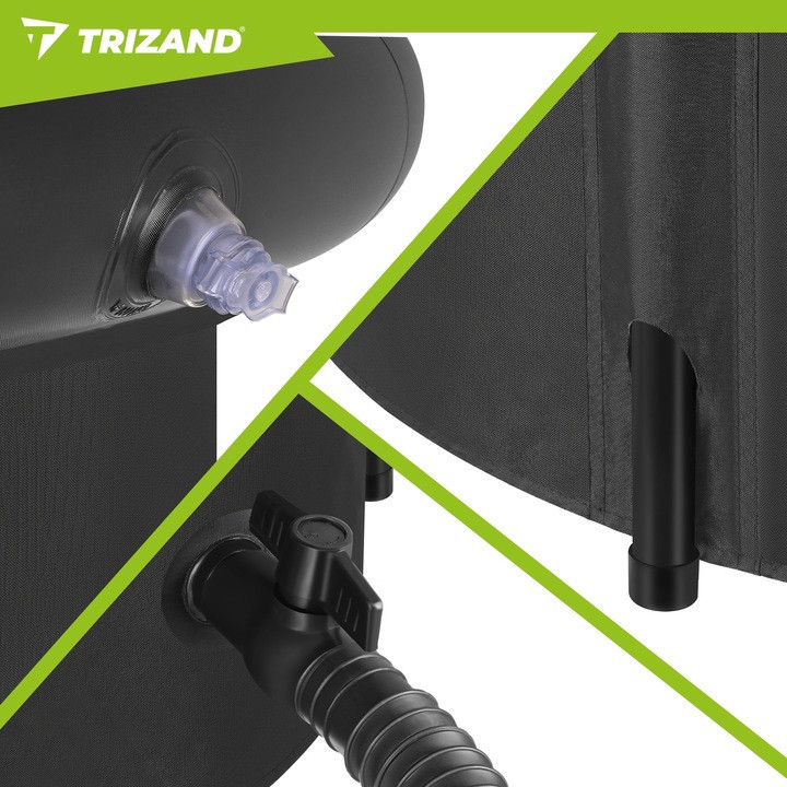 Зимова ванна бочка для морожування 320 літрів з аксесуарами Trizand (26799) Нововолинськ - фото 7