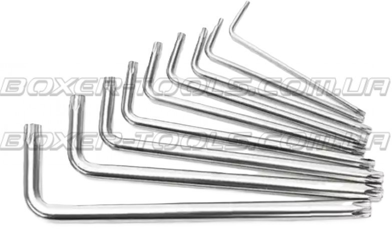 Набір Шестигранних Ключів Із Секретом 9 Предметів - 1,5-10 Ммм Одеса - фото 4