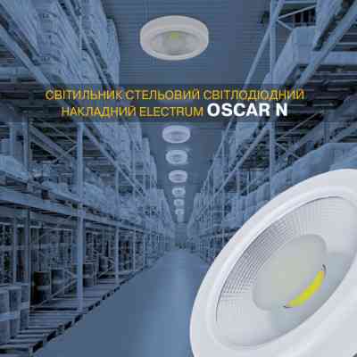 Светильник Electrum Oscar N- 40W 4000К IP54 (B-LD-1972) Винница