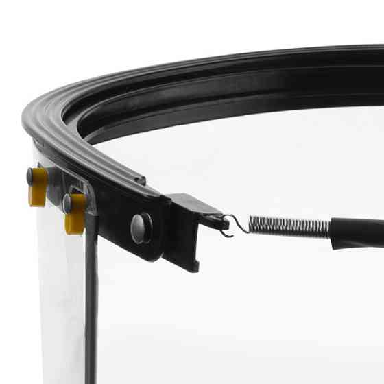 Экран защитный для лица, PVC, крепление на каску INTERTOOL SP-0034 Киев