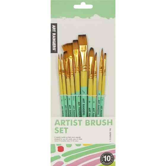 Набір пензлів художніх "Art Ranger" BR6510-1, 10 штук Вінниця
