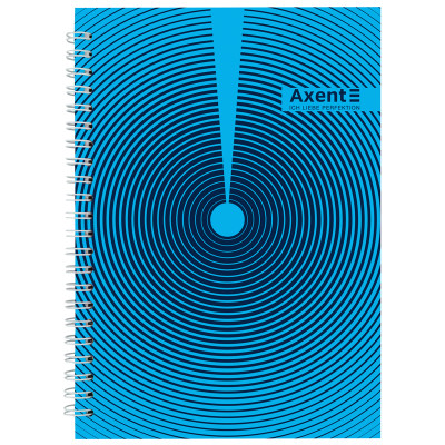 Блокнот Axent на спіралі А5 96 аркушів, клітинка, тверда обкладинка №32 (8032-32-A) Вінниця - фото 1