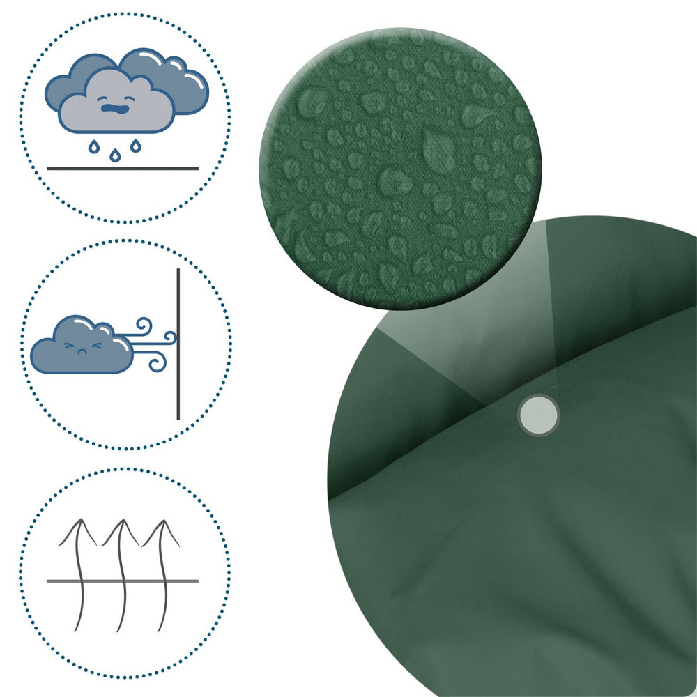 Конверт Elmi Ricokids для коляски та санок, 95 х 48 см - зелений Київ - фото 9