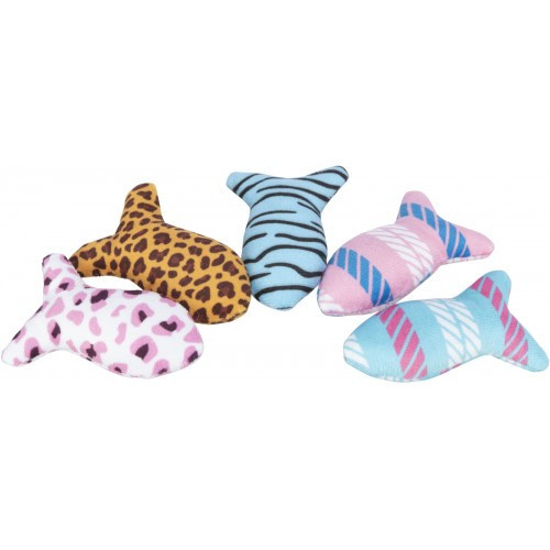 Игрушка Trixie для кошек Рыбка с кошачьей мятой плюшевая 8 см (цвета в ассортименте) Винница - изображение 1