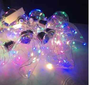 Гірлянда штора лампочки Серце 3х1.5м 150 лед (10 ниток по 8 см) мідний провід Мульти Київ