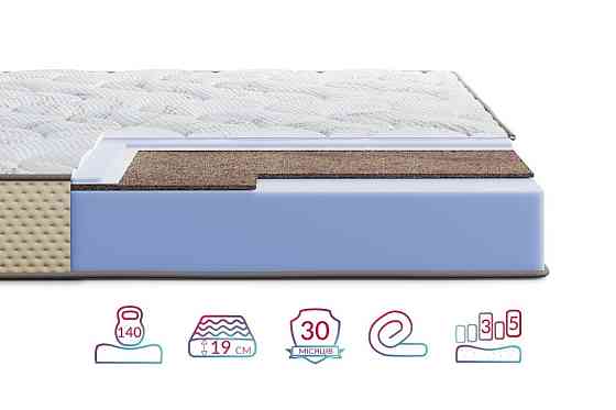 Ортопедичний матрац Levante Vita/Леванте Віта (безпружинний) ТМ Highfoam 180х200 Харків