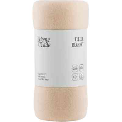 Плед Ardesto Fleece 100% полиэстер, бежевый 130х160 см (ART0727PB) Винница