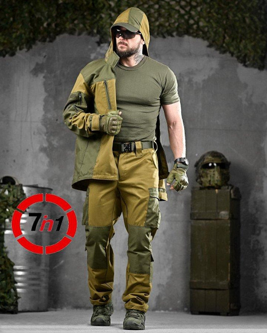 Тактический костюм  горка в наборе  6в1  ДЛ6449 Одесса - изображение 2