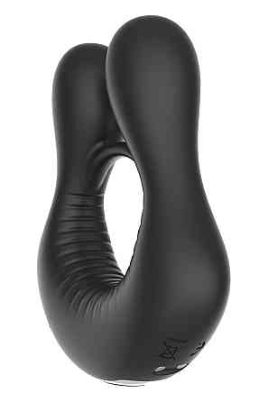 Кільце ерекційне для пеніса з вібрацією Dream Toys чорне Sex Aura Київ