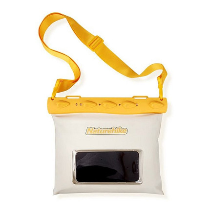 Водонепроницаемая сумка Naturehike CNK2300BS016 5.6л (Бело-желтый) Винница - изображение 1