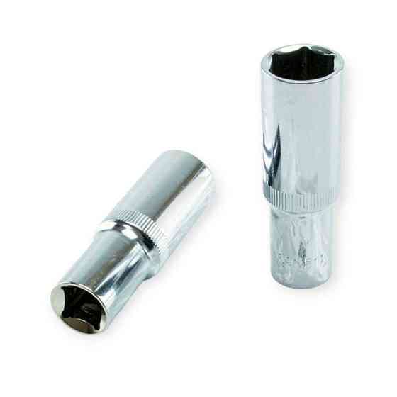 Головка торцевая шестигранная удлиненная 1/2 22мм CrV Мукачево